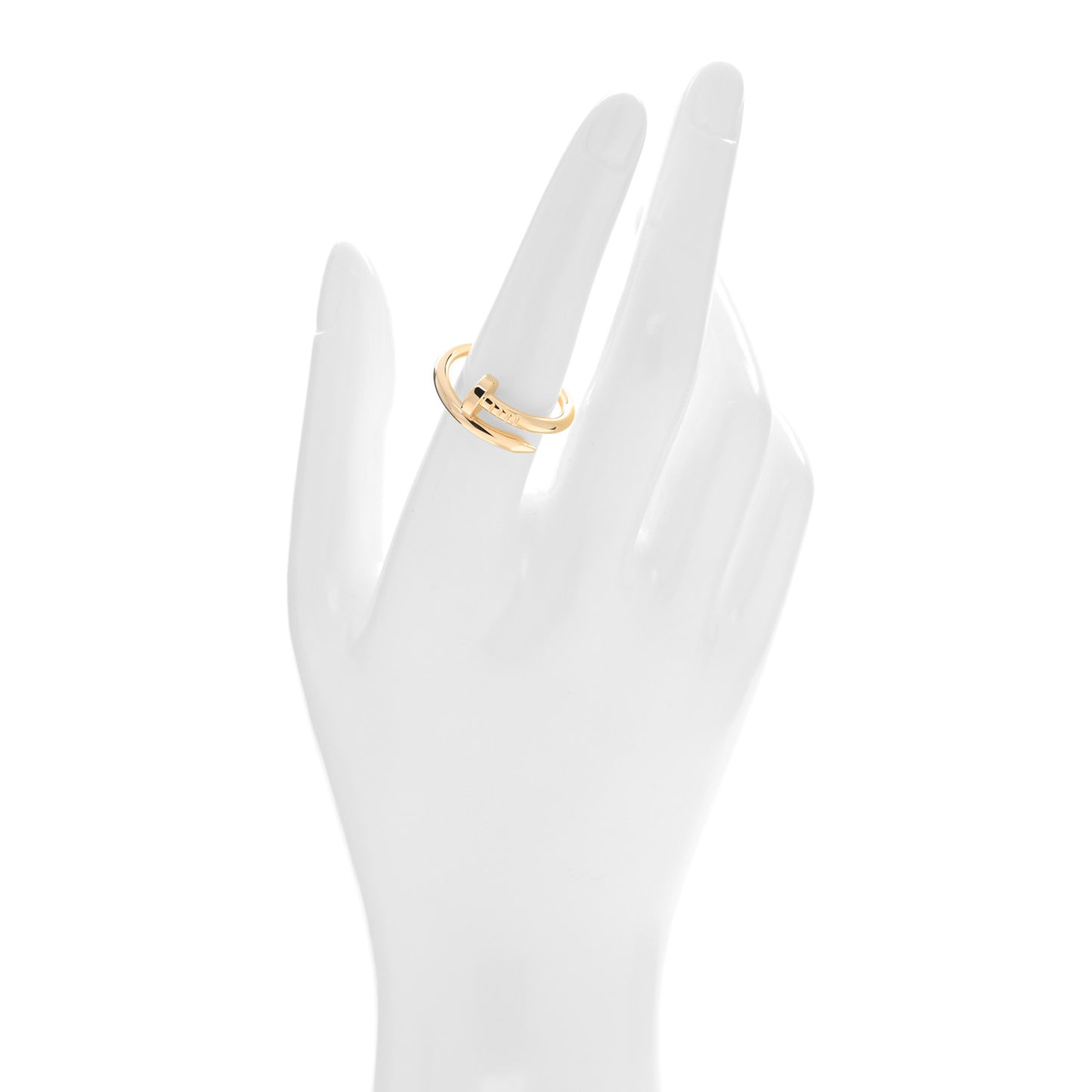 18K Yellow Gold Juste Un Clou Ring 57 8