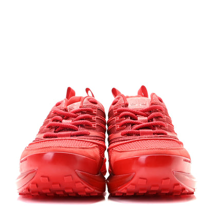 Givenchy Calfskin Mesh Technical Canvas Mens GIV 1 Sneakers 40 Red 3 of 11