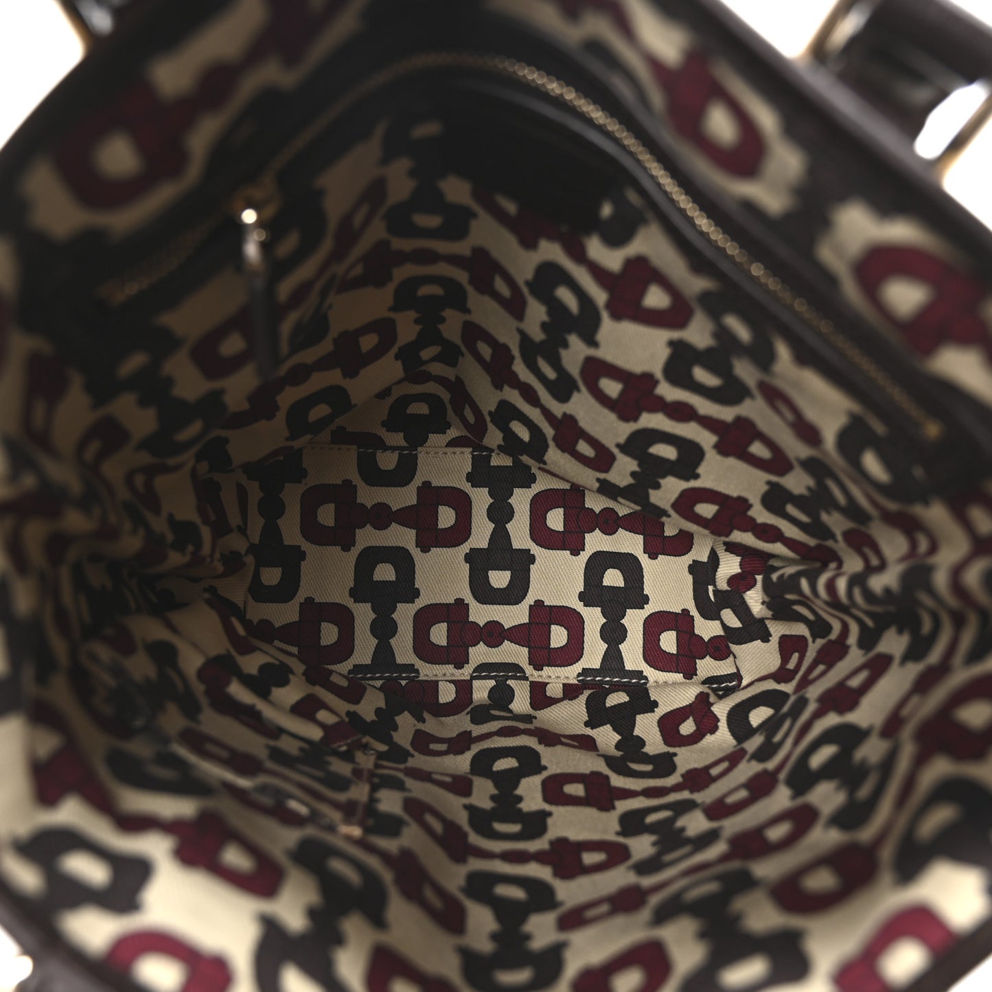 Monogram Web Small Jolicoeur Shopper Tote Dark Brown