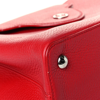 Louis Vuitton Taurillon Capucines PM Rubis 5 of 7