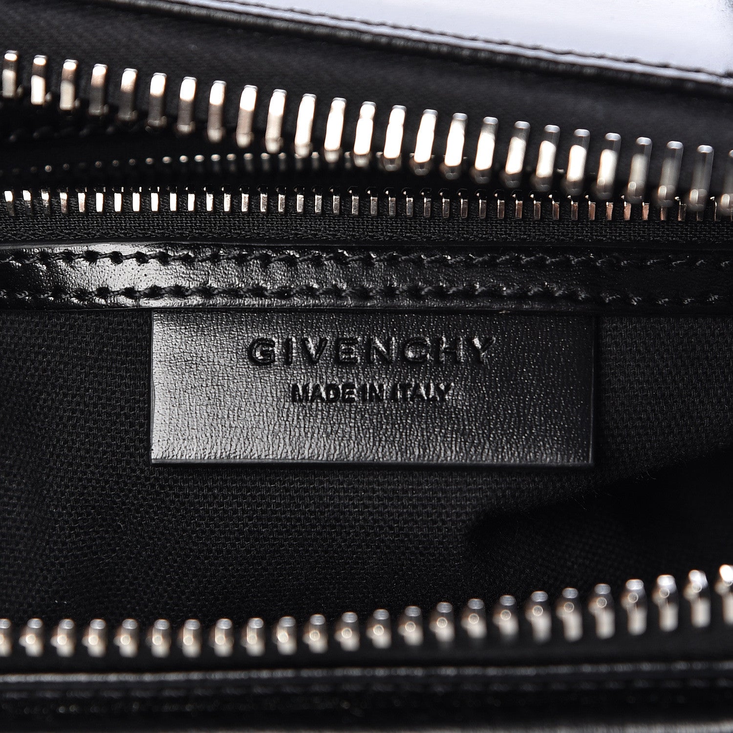 Givenchy Shiny Lord Calfskin Small Antigona Black 7 of 11