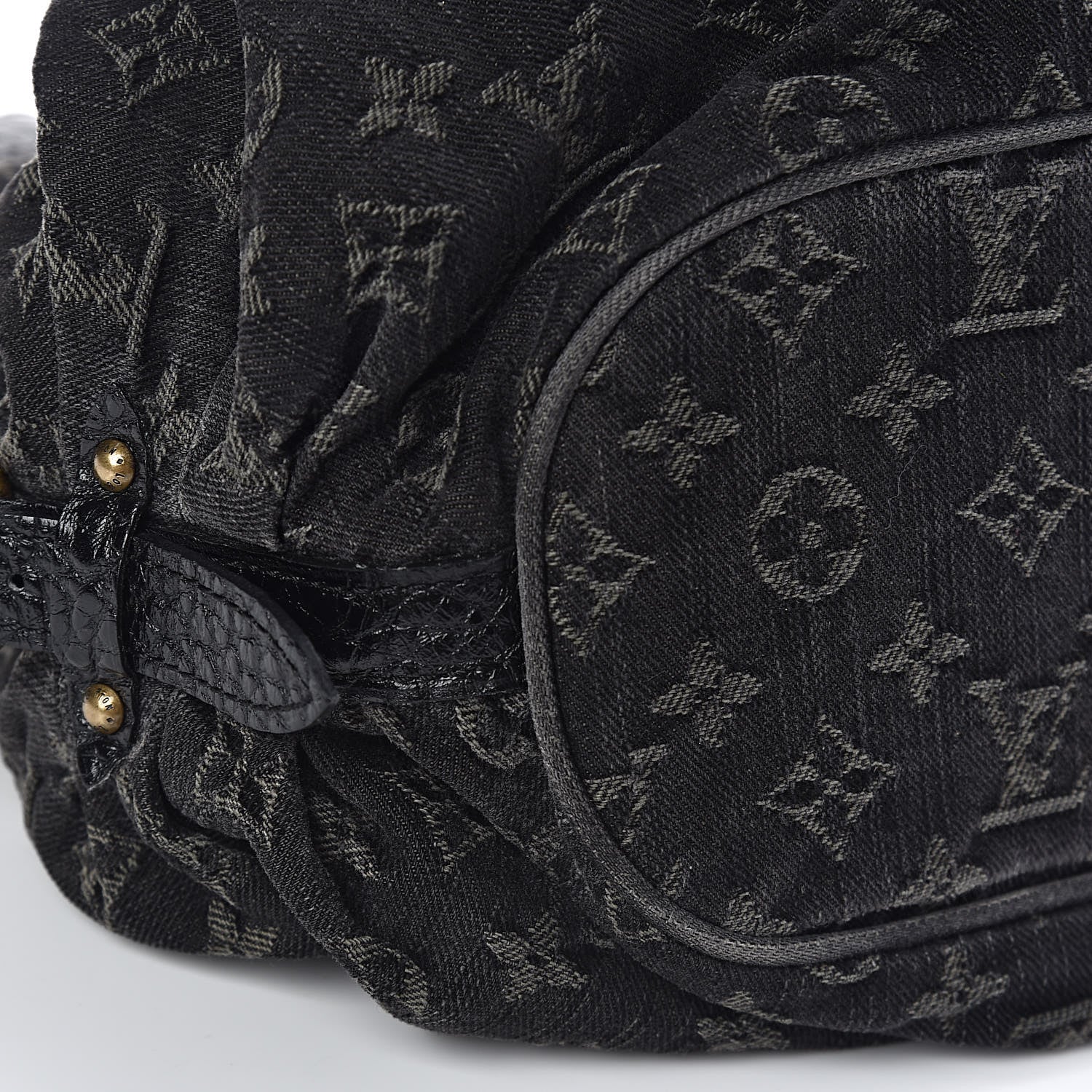 Louis Vuitton Denim Mahina XS Black 9 of 10