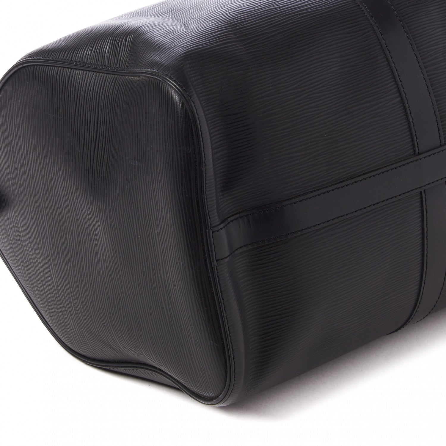 Louis Vuitton Epi Keepall 45 Black 6 of 9