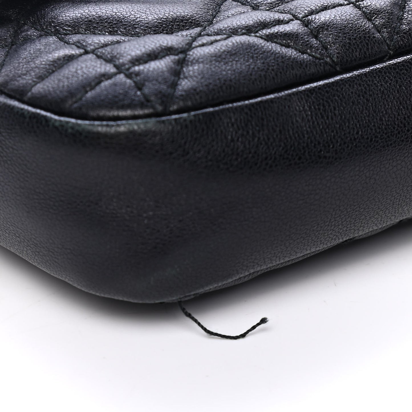 Lambskin Cannage Miss Dior Promenade Pouch Black