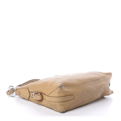 Prada Vitello Daino Hobo Sabbia 3 of 8