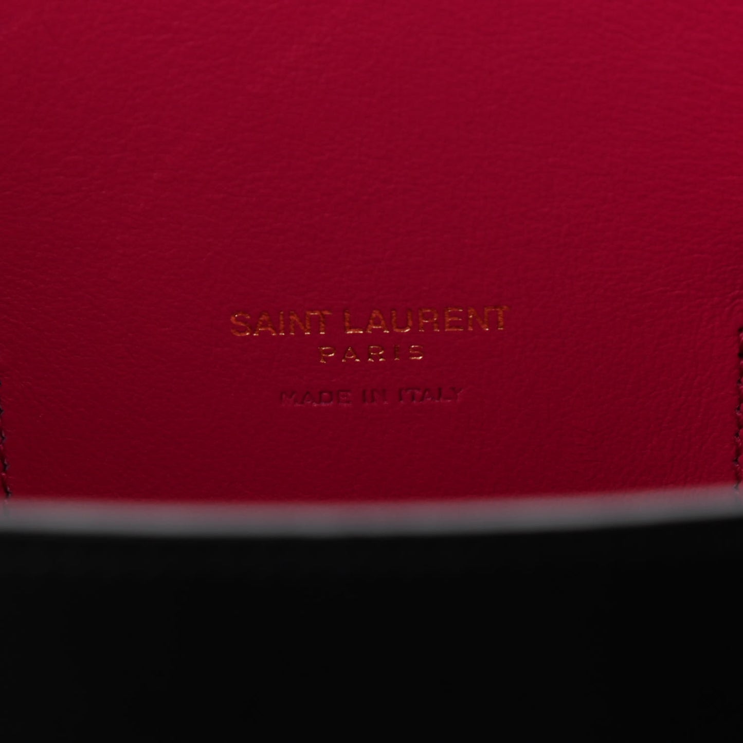 Calfskin Small Sac De Jour Black Fuchsia