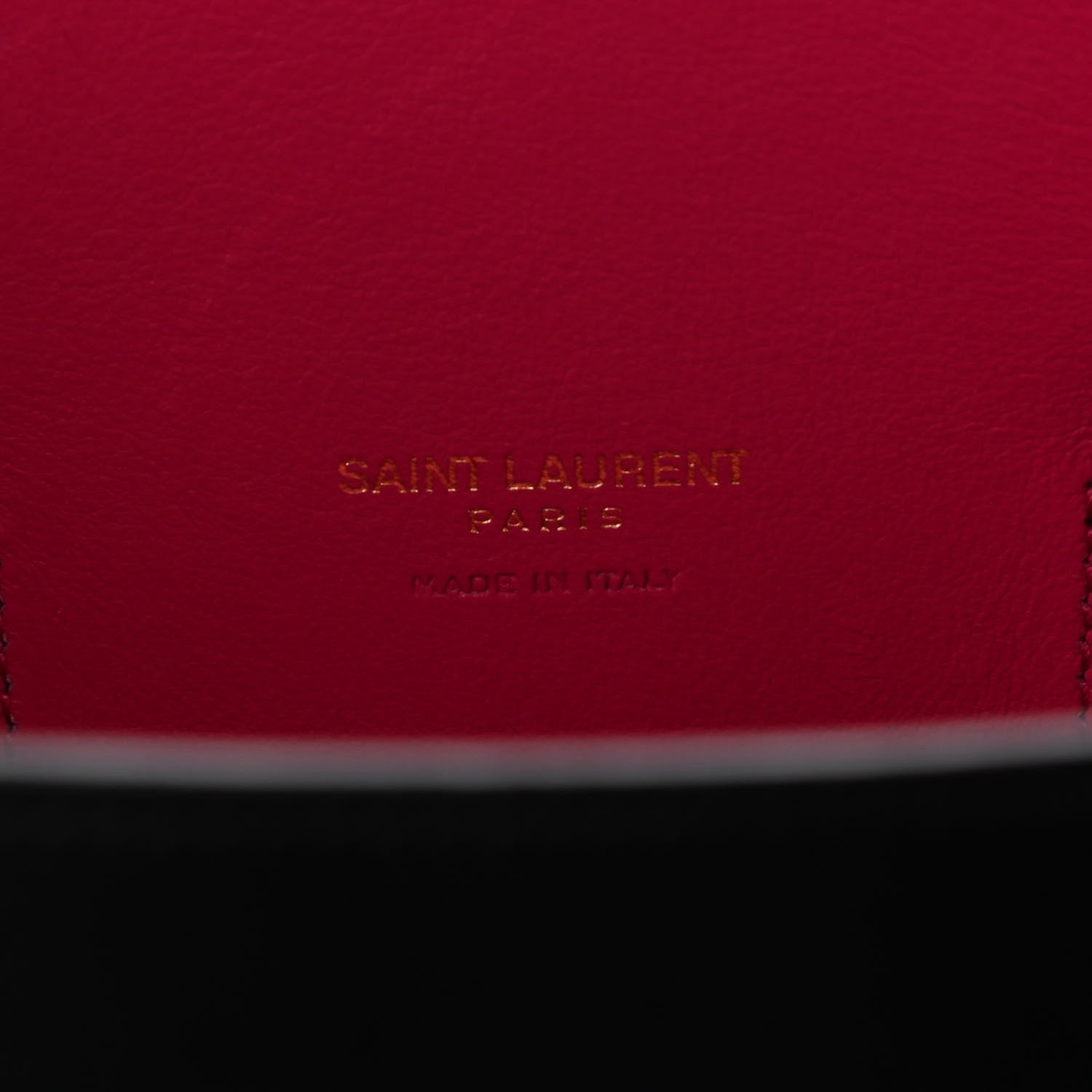 Saint Laurent Calfskin Small Sac De Jour Black Fuchsia 6 of 11