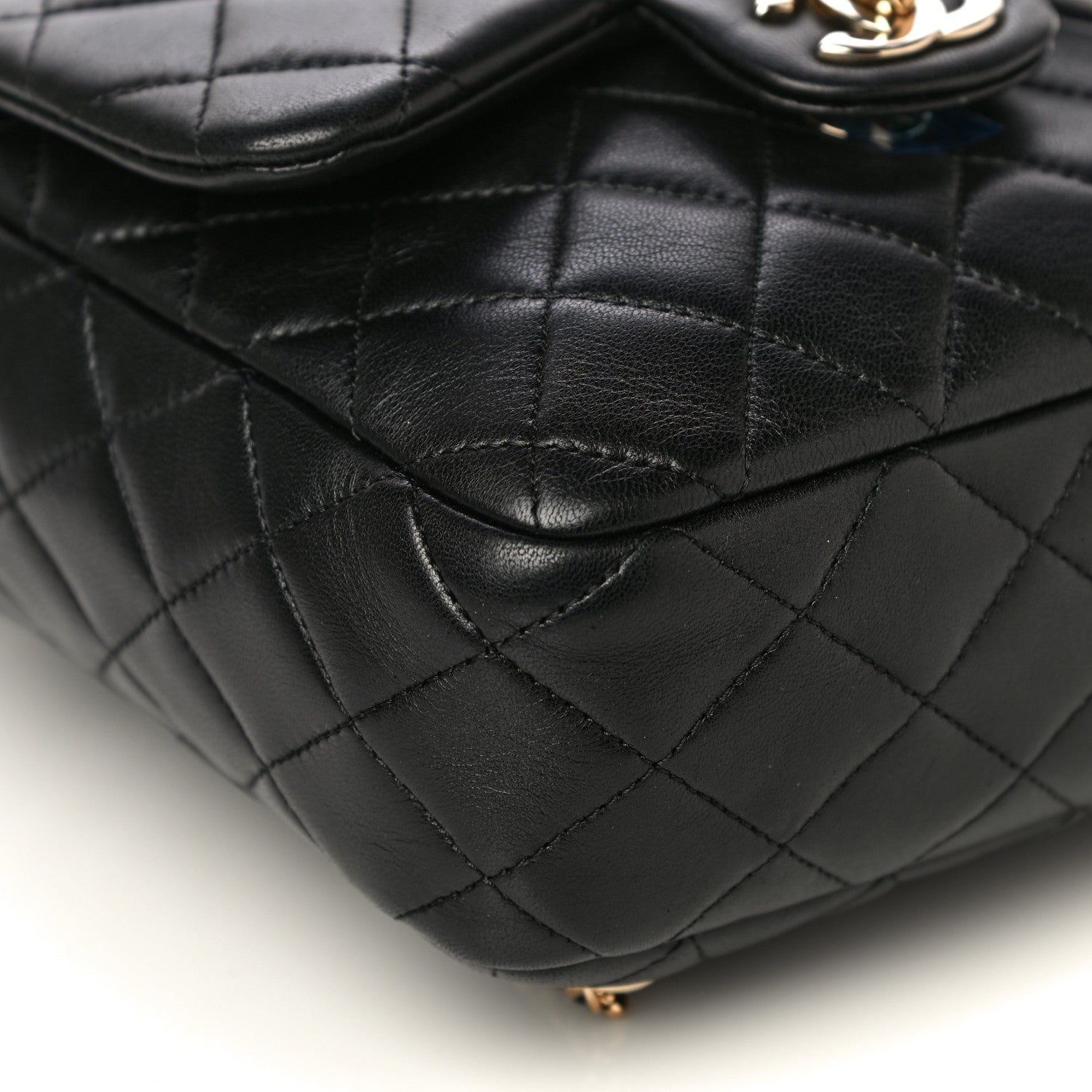 Chanel Lambskin Quilted Small in Seoul Backpack Black 9 of 10