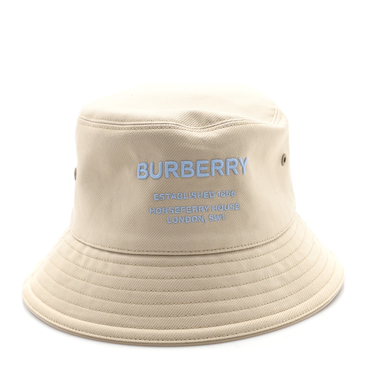 Burberry Cotton Canvas Bucket Hat M Beige 3 of 9