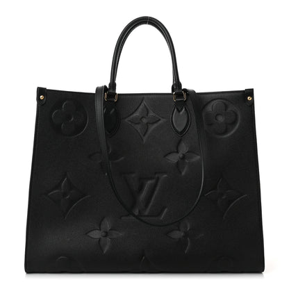 Louis Vuitton Empreinte Monogram Giant Onthego GM Black 1 of 9