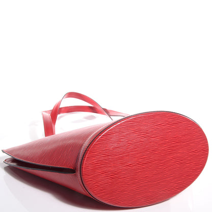 Louis Vuitton Epi Saint Jacques GM Castillan Red 4 of 7