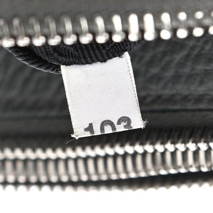 Prada Vitello Phenix Double Zip Crossbody Bag Marmo 9 of 10