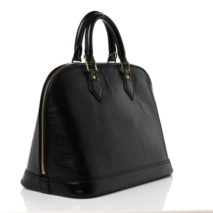 Louis Vuitton Epi Alma PM Black 3 of 12