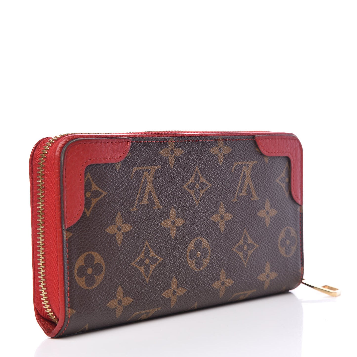 Monogram Retiro Zippy Wallet Cherry