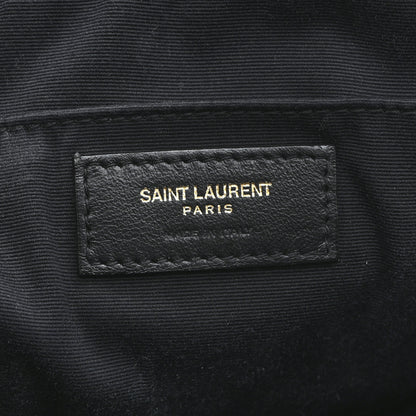 Saint Laurent Calfskin Matelasse Monogram Lou Camera Bag Black 6 of 10