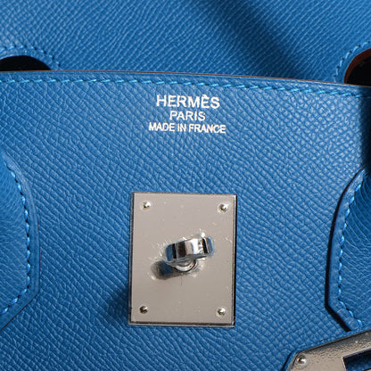 Hermes Epsom Birkin 35 Mykonos 12 of 24