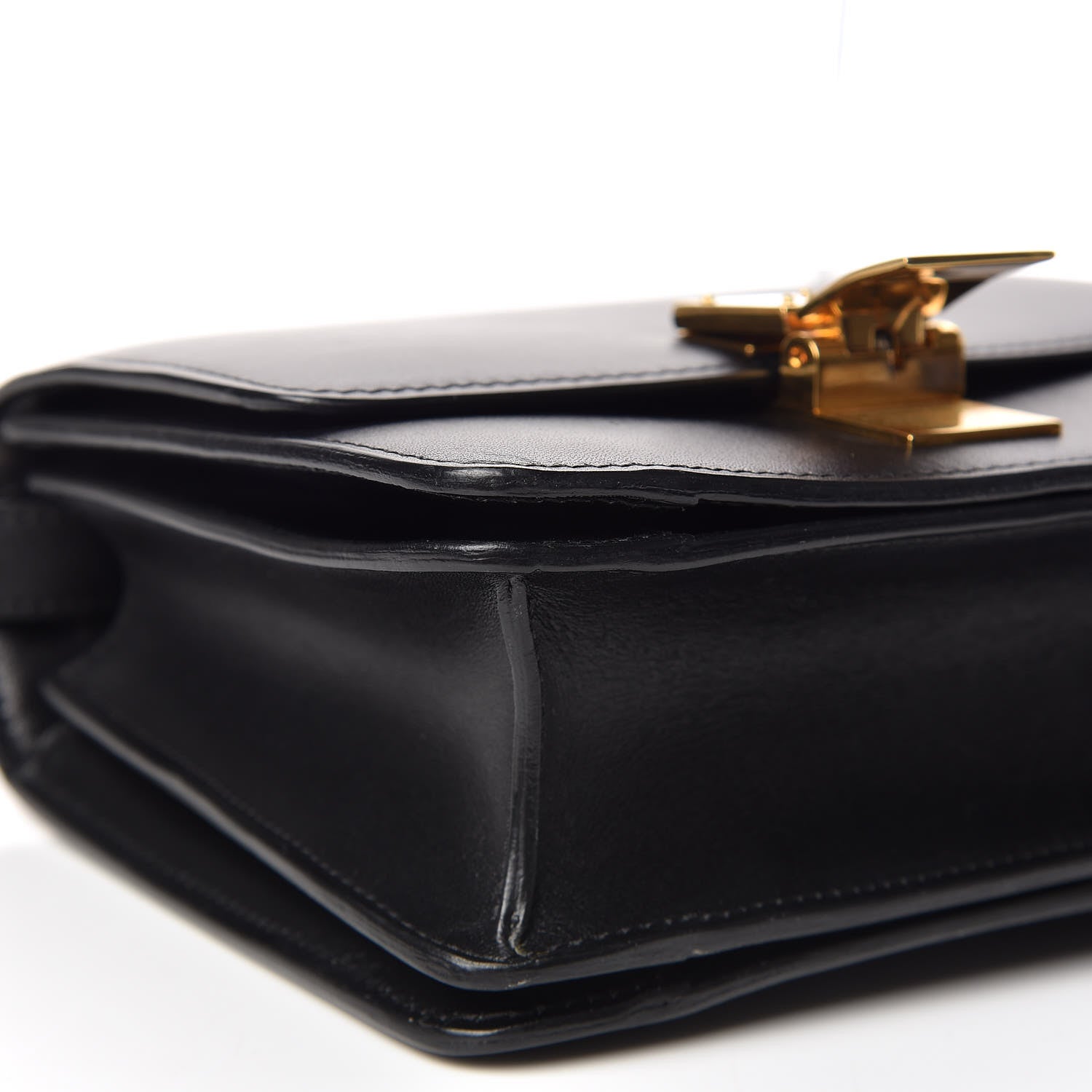 Celine Box Calfskin Small Classic Box Flap Bag Black 5 of 16