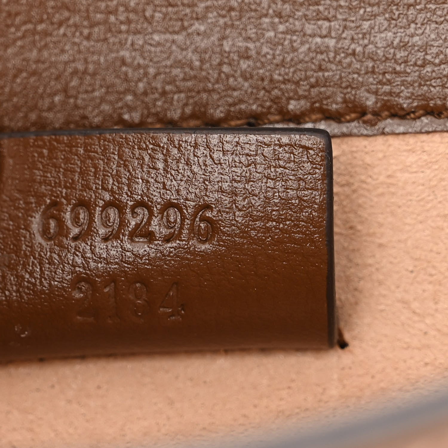 Gucci GG Supreme Monogram Mini Horsebit 1955 Shoulder Bag Beige Brown Sugar 6 of 7