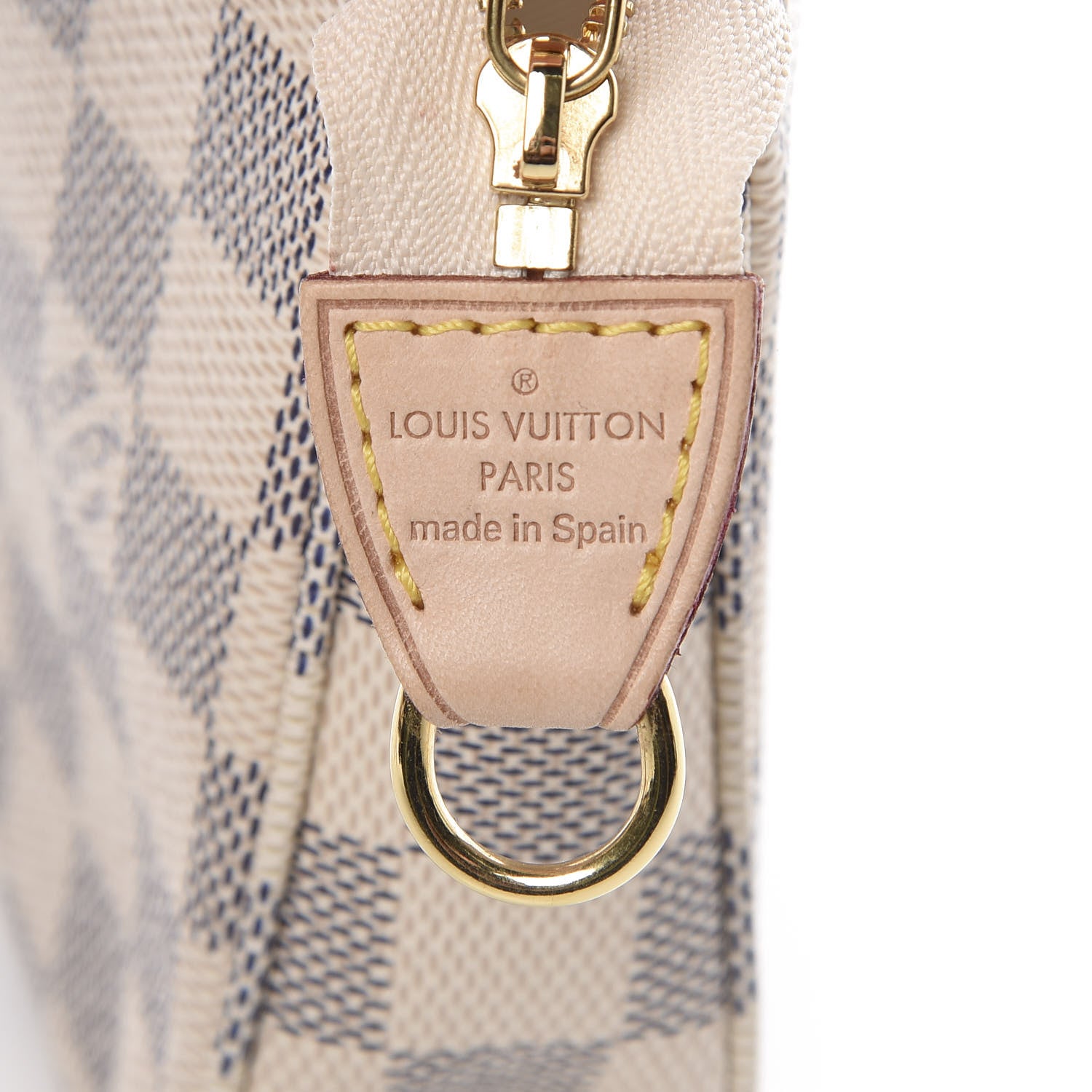 Louis Vuitton Damier Azur Pochette Accessories NM 6 of 12