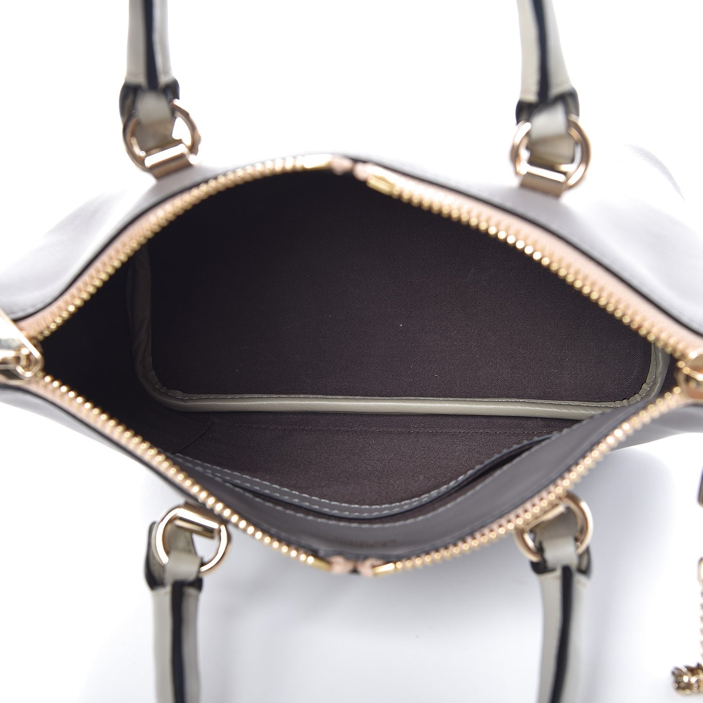 Smooth Calfskin Mini Baylee Tote Cashmere Grey