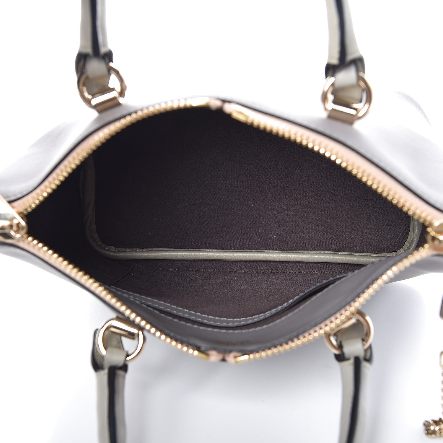Chloe Smooth Calfskin Mini Baylee Tote Cashmere Grey 5 of 7