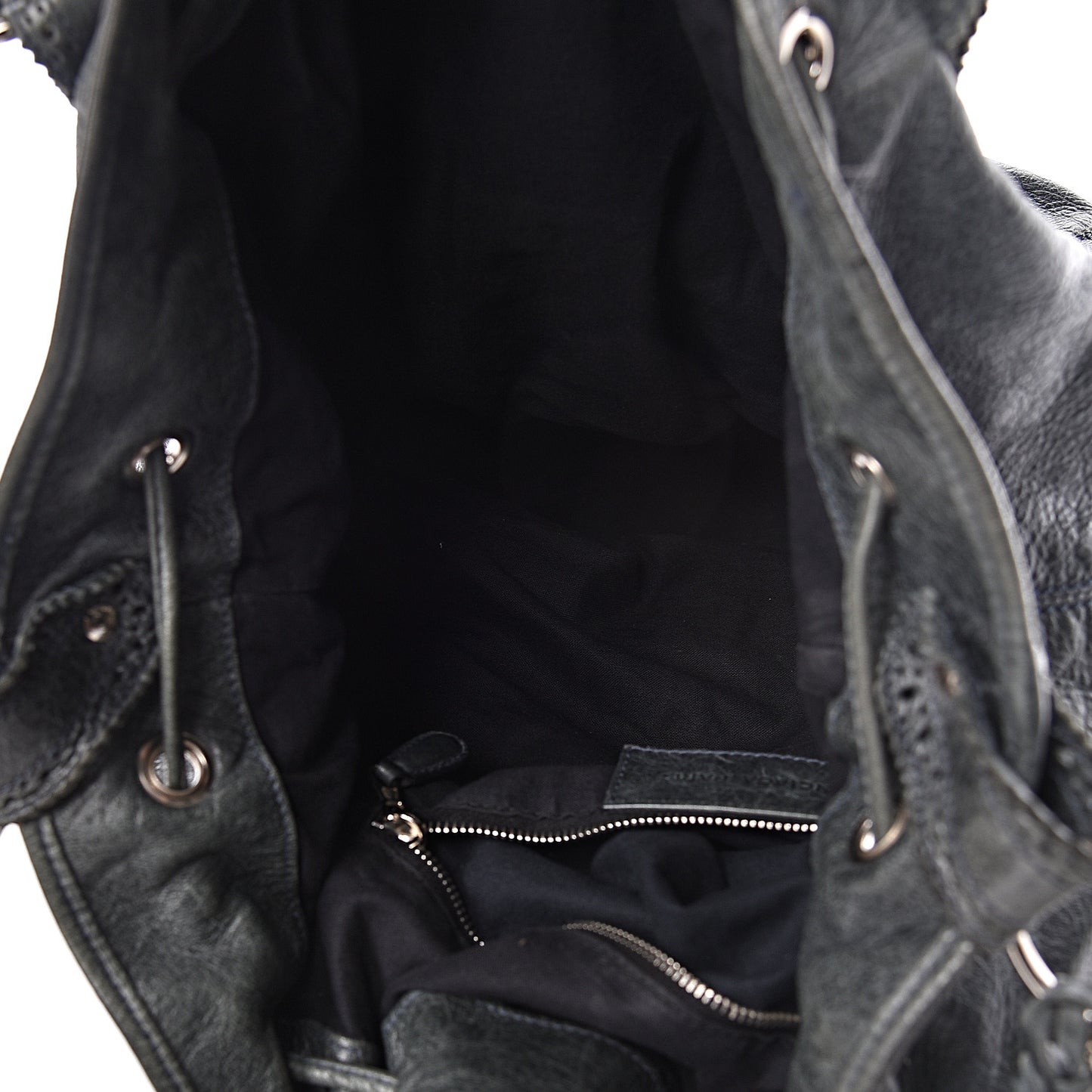 Agneau Giant Brogues Hardware Pompon Anthracite