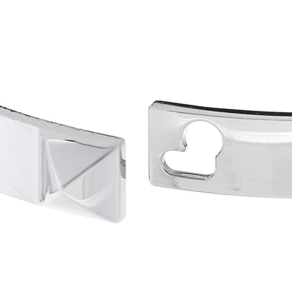Hermes 18K White Gold PM Collier De Chien Bracelet SH 4 of 5