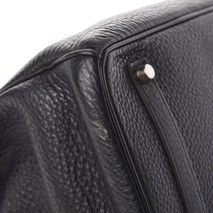 Hermes Taurillon Clemence Birkin 35 Black 35 of 40