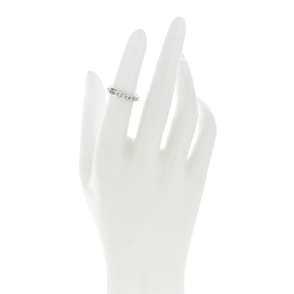 Tiffany 18K White Gold T True Narrow Band Ring 48 4.5 2 of 5