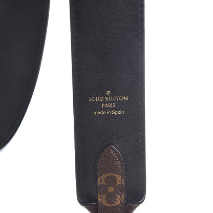 Louis Vuitton Monogram Bandouliere Shoulder Strap Black 3 of 3