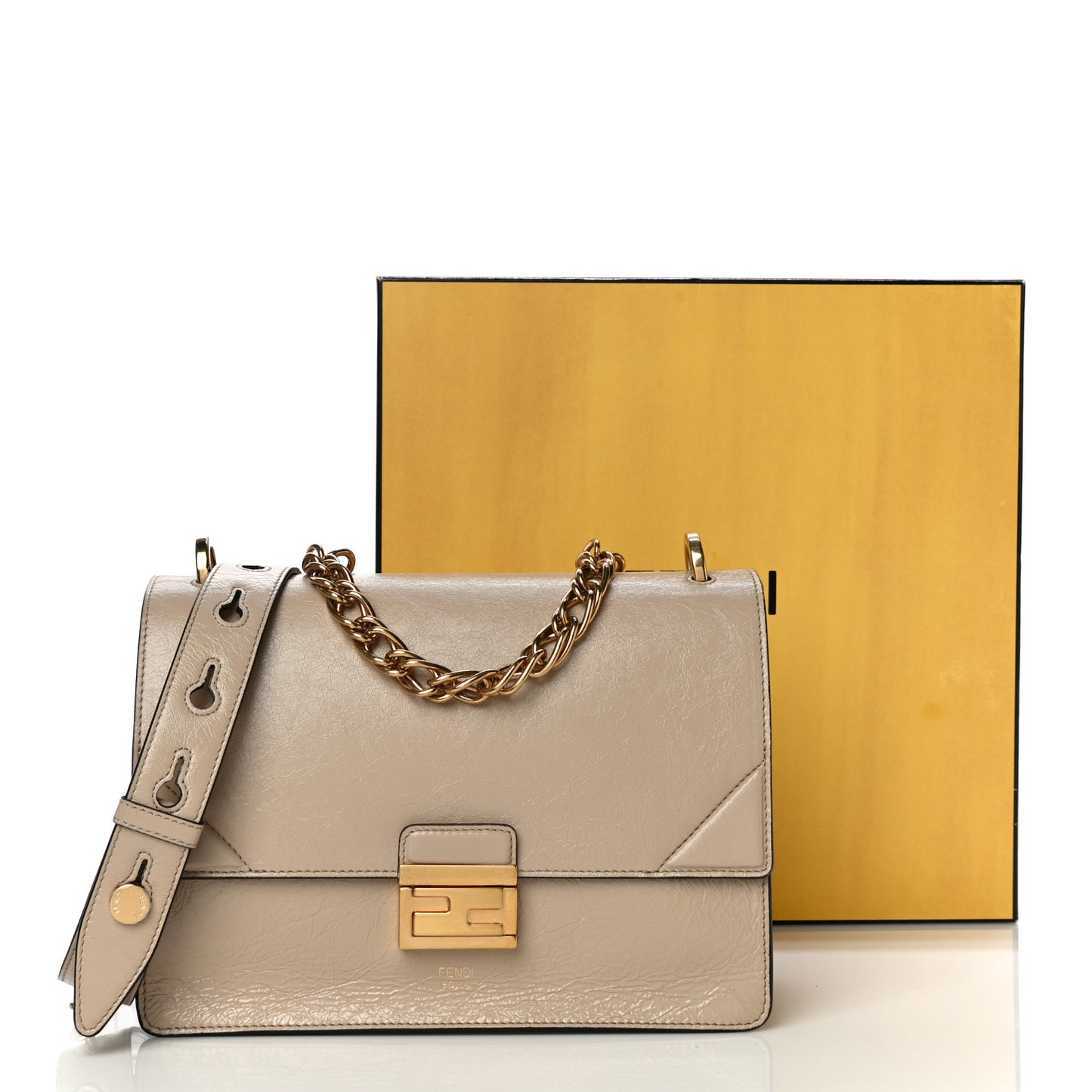 Agnello Old Shine F is Fendi Kan U Shoulder Bag Amido