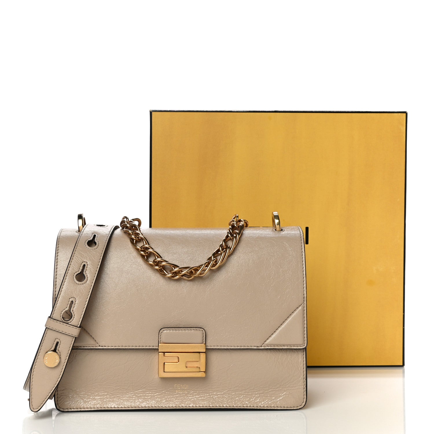 Fendi Agnello Old Shine F is Fendi Kan U Shoulder Bag Amido 17 of 17