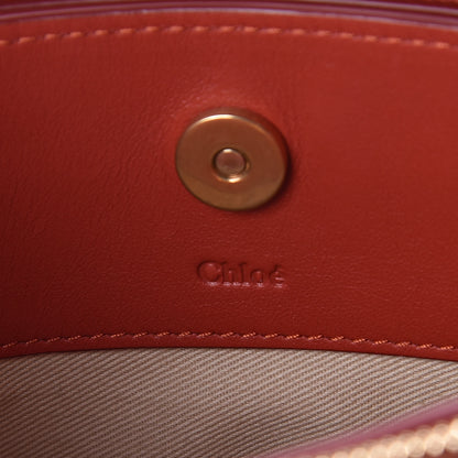 Chloe Calfskin Suede Mini Roy Bag Earthy Red 10 of 10
