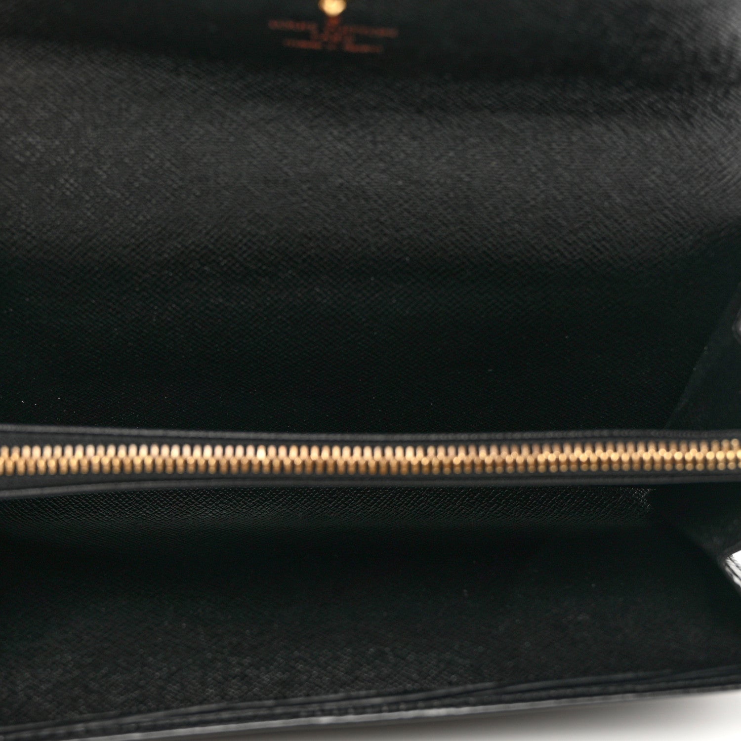 Louis Vuitton Epi Sarah Wallet Black 5 of 6