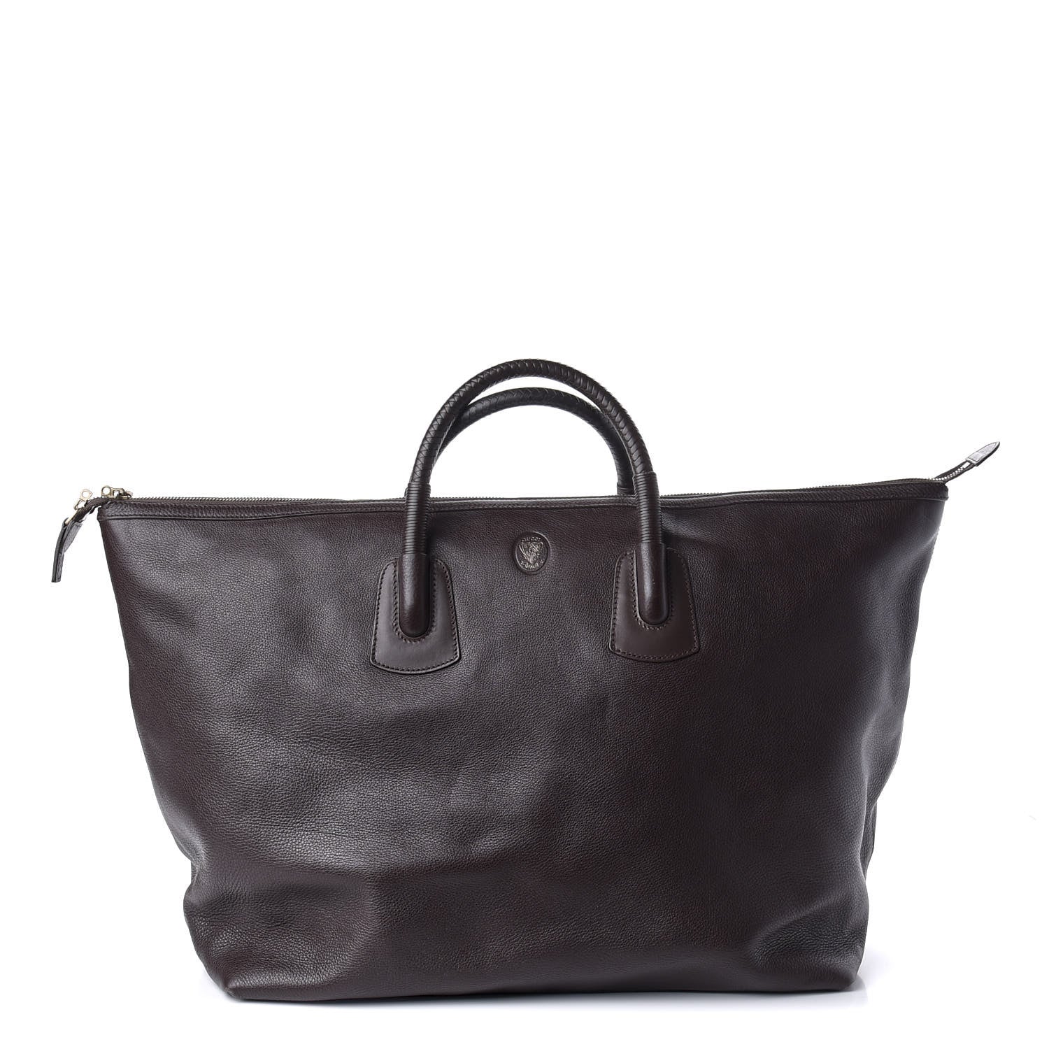 Gucci Calfskin Large Duffle Brown 1 of 10
