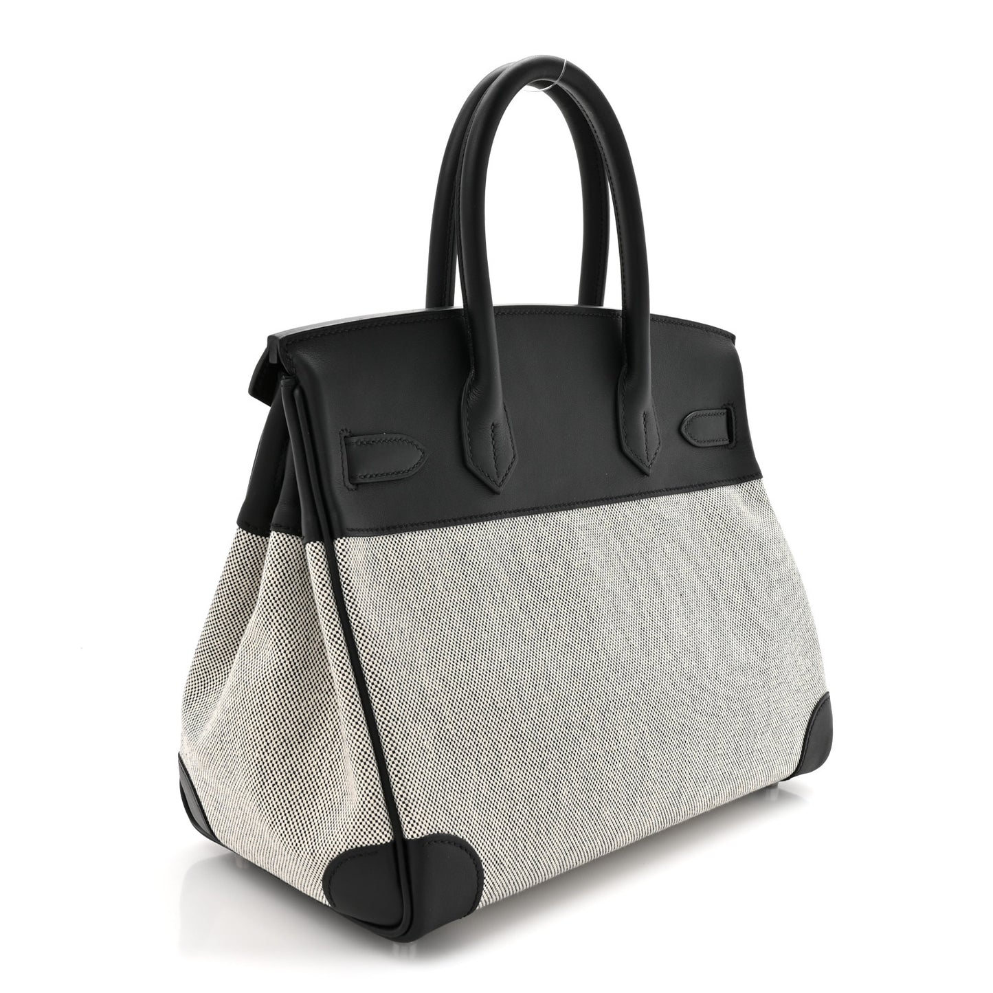 Toile Swift Birkin 30 Black Black