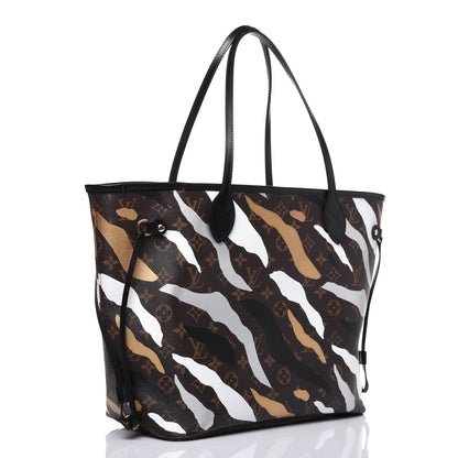 Louis Vuitton X LOL Monogram Neverfull MM Gold Silver 3 of 9