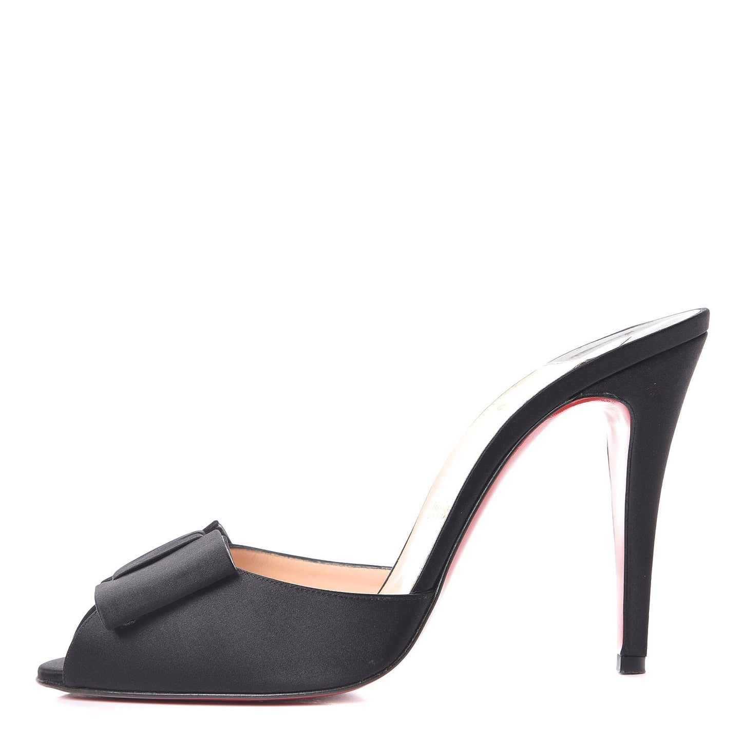 Satin Joli Noeud 957 Slides 40 Black