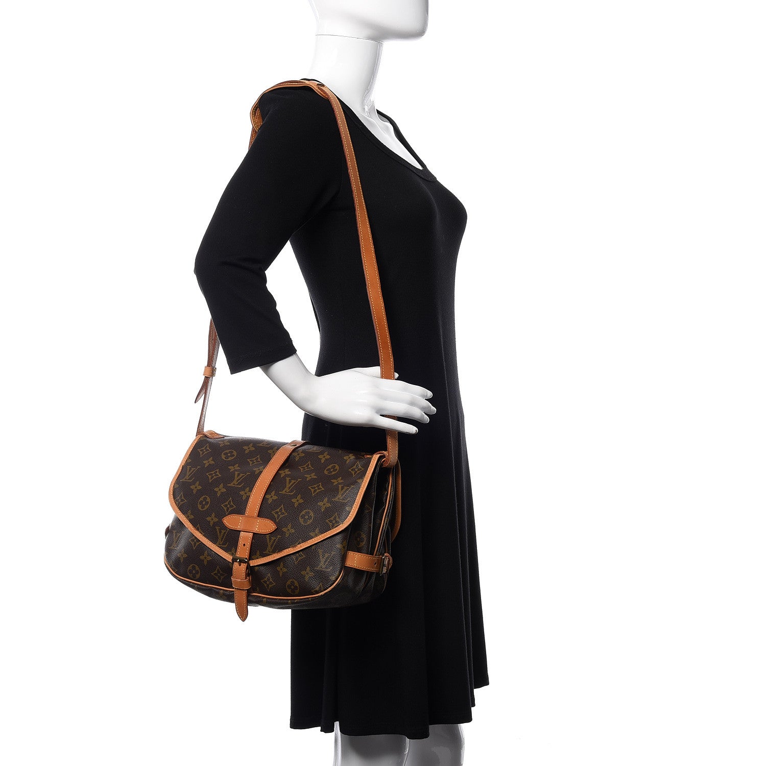 Louis Vuitton Monogram Saumur 30 2 of 10
