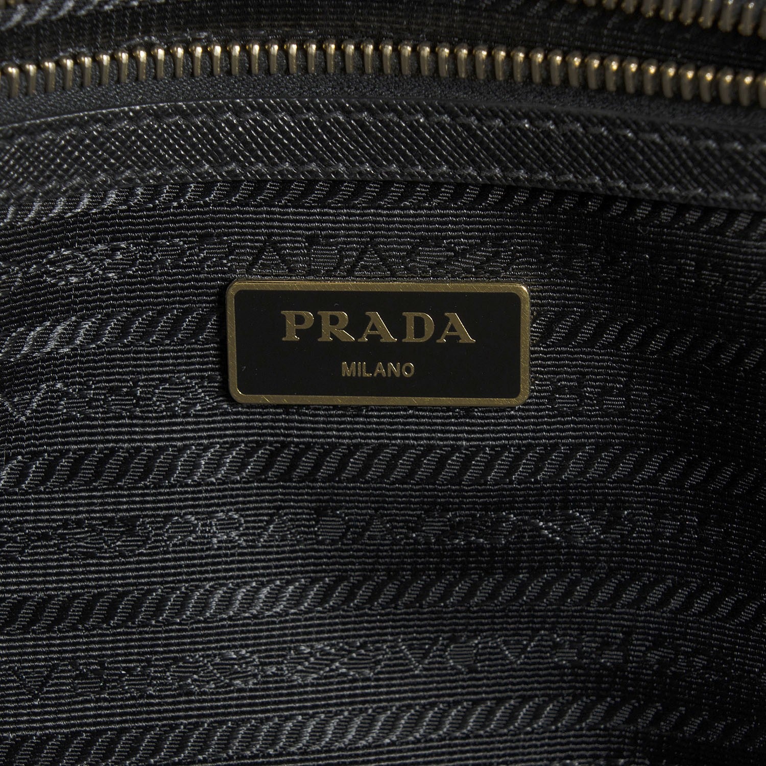 Prada Saffiano Lux Large Double Zip Tote Nero Black 7 of 10