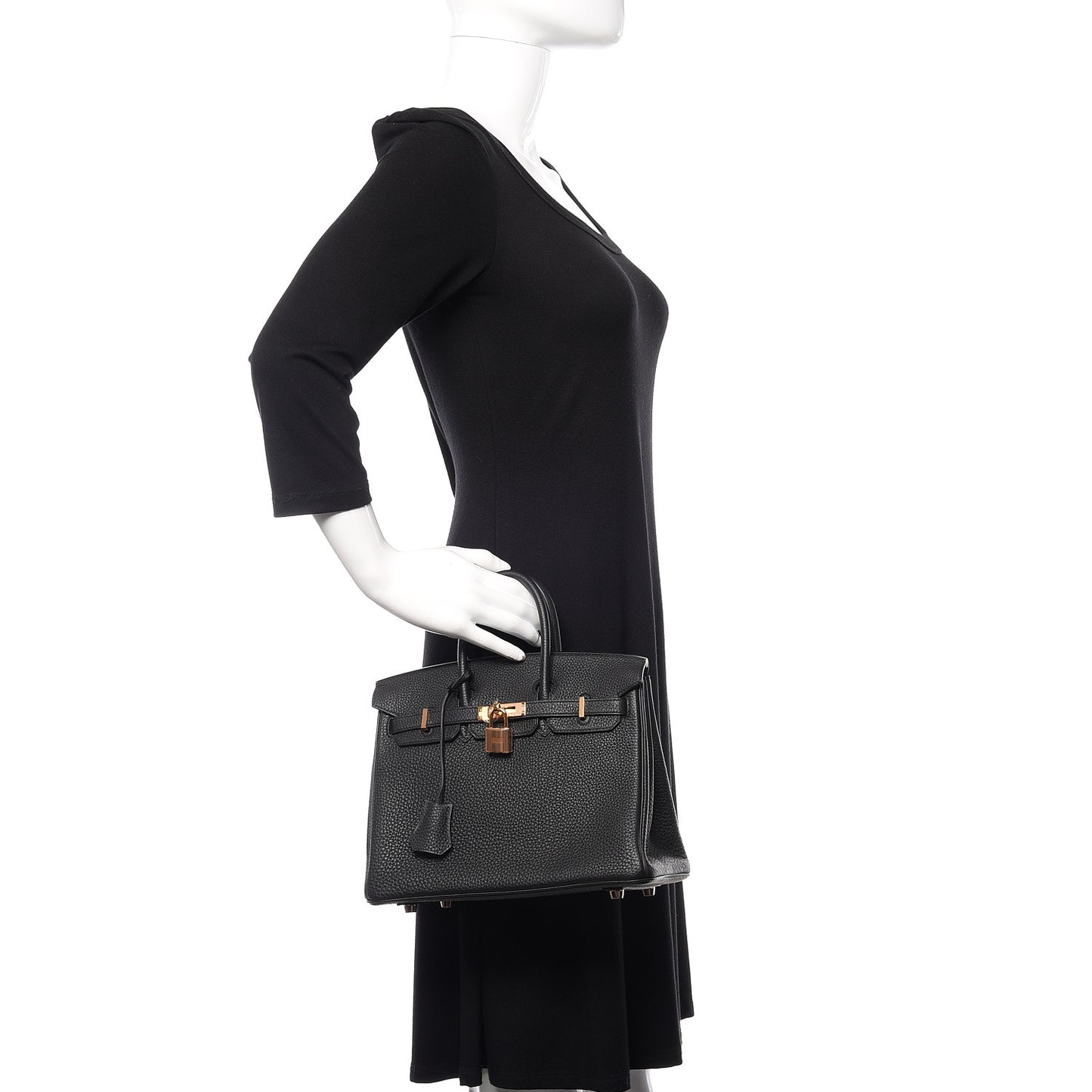 Togo Birkin 25 Black