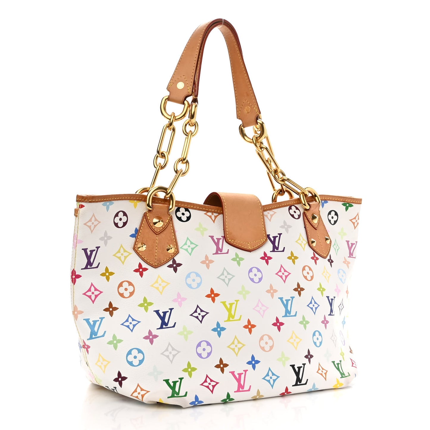 Monogram Multicolor Annie MM White