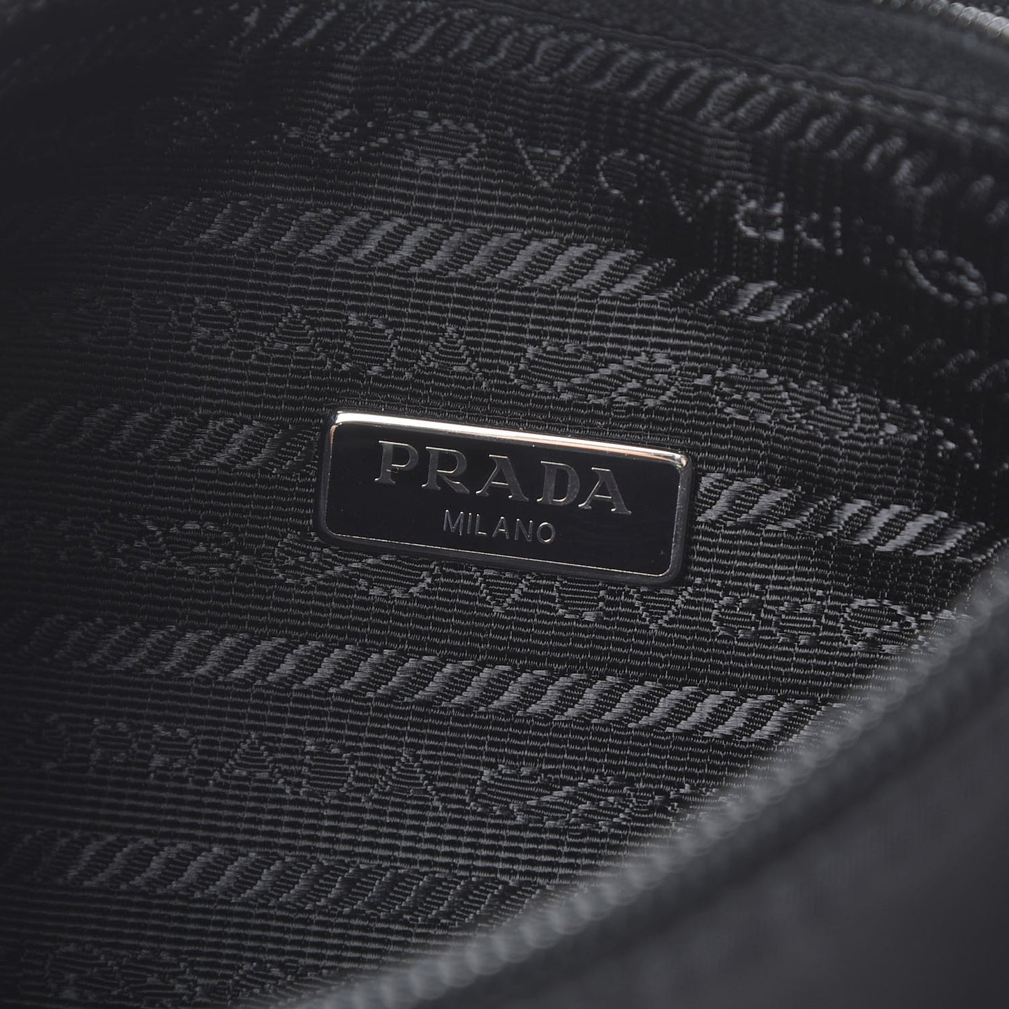 Tessuto Nylon Mini Re-Edition 2000 Bag Black