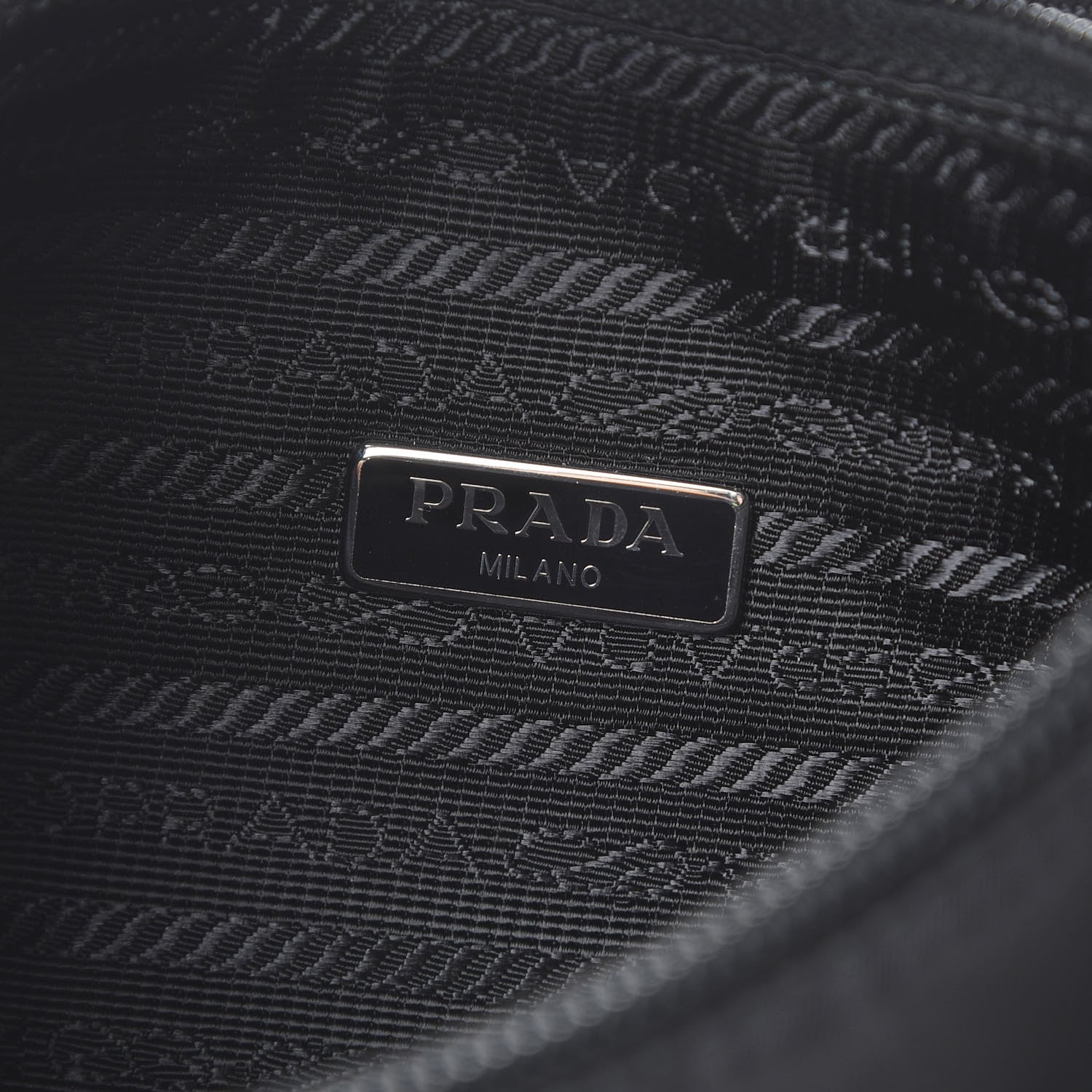 Prada Tessuto Nylon Mini Re-Edition 2000 Bag Black 5 of 10