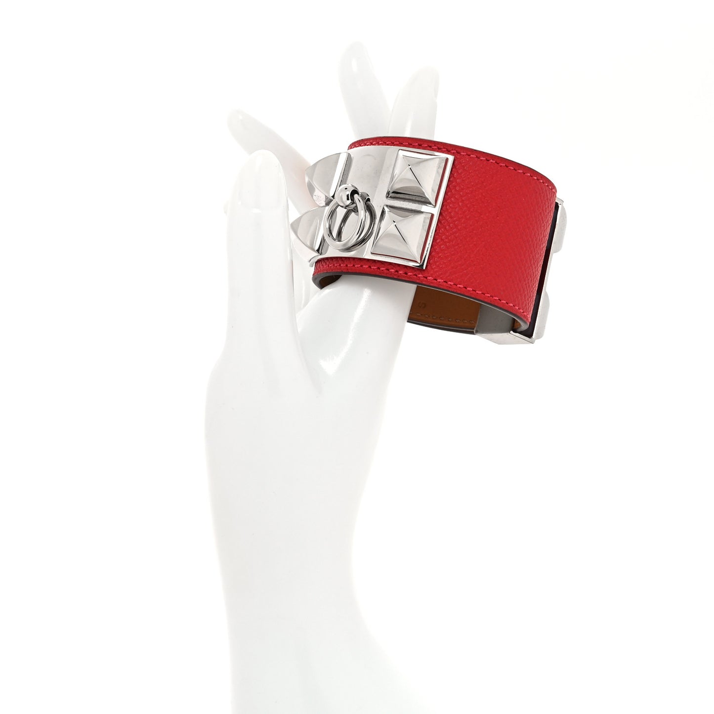 Epsom Collier de Chien CDC Bracelet S Rouge Casaque