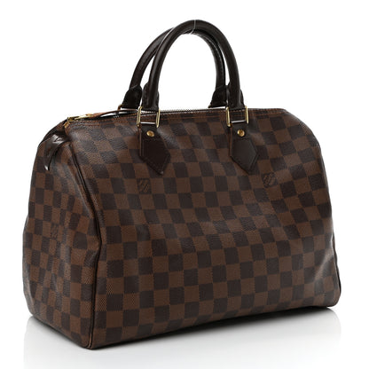 Louis Vuitton Damier Ebene Speedy 30 3 of 13