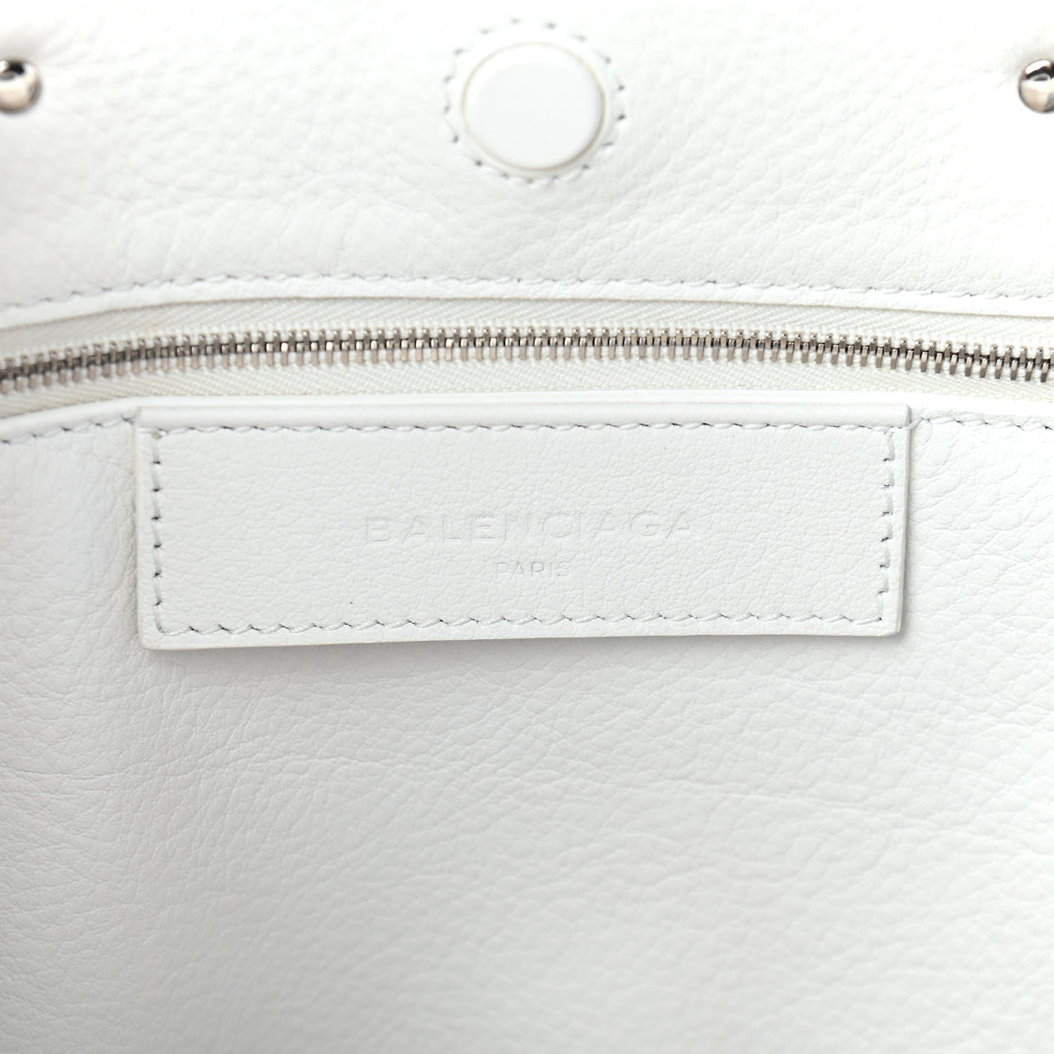 Balenciaga Veau Papier A6 Zip Around Tote White 5 of 8