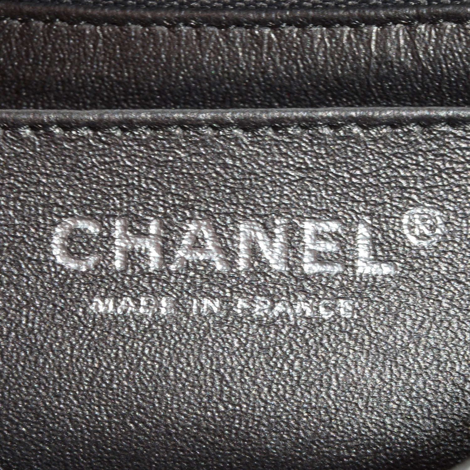 Chanel Lambskin Mini Rectangular Flap Anthracite 6 of 8