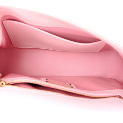 Bulgari Calfskin Matelasse Small Serpenti Cabochon Shoulder Bag Pink 5 of 10