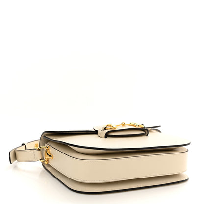 Gucci Azalea Calfskin Horsebit 1955 Shoulder Bag Mystic White 4 of 10